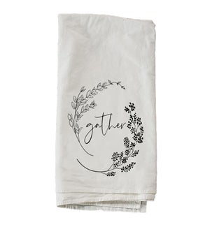 Gather Wreath Towel